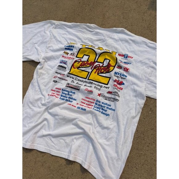 Vintage Casey Holt NASCAR Racing Graphic T shirt - Picture 8 of 8